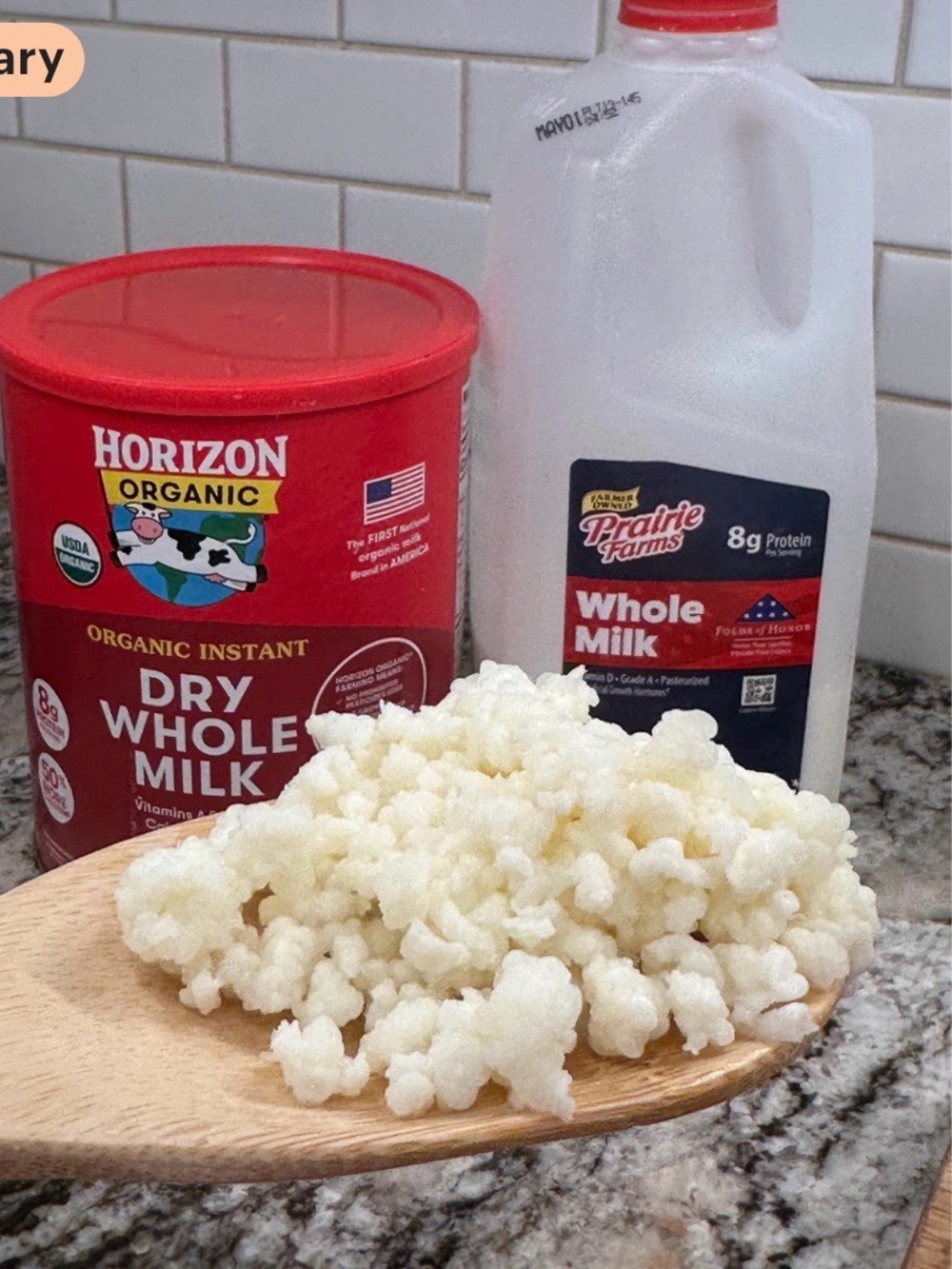 Live Milk Kefir Grains Active Starter Culture Ready to Grow Probiotic 1 Tbsp - Picture 2 of 4